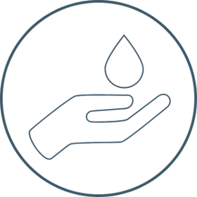 Icon Lymphdrainage_blau